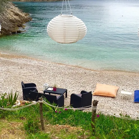 Sunny House On Gorgeous Tatinja Bay With A Private A- Steps From Apartment Stiniva