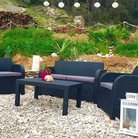 Sunny House On Gorgeous Tatinja Bay With A Private A- Steps From