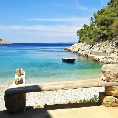 Sunny House On Gorgeous Tatinja Bay With A Private A- Steps From Apartment *